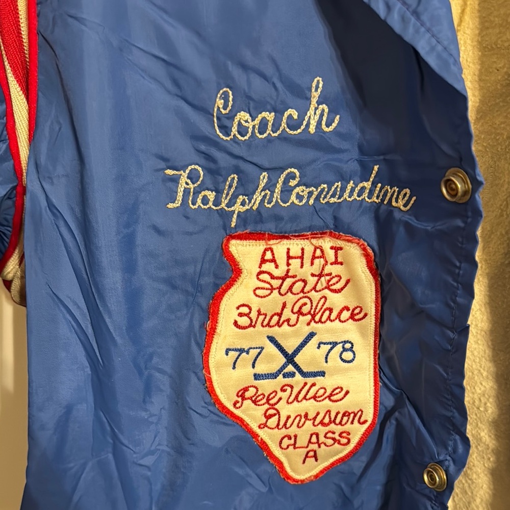 Blue Varsity Jacket - image 6